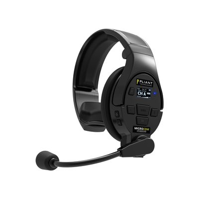 Pliant Technologies Introduces MicroCom 900XR Wireless Headset