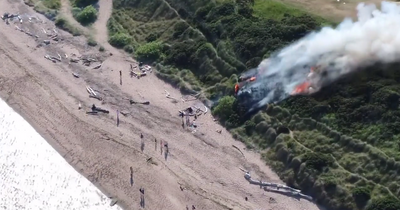 Wildfire breaks out on Scots nature reserve as multiple crews sent to tackle blaze