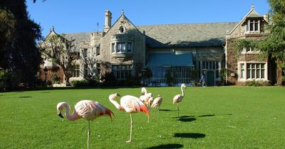 US Open golf course overlooked by Playboy mansion and players may hear strange noises