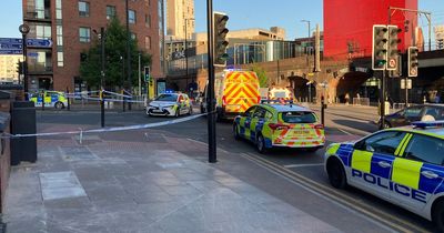 Man dies after being found in street with life-threatening injuries as police cordon off roads