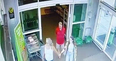 Three people traced after CCTV released of trip to Scots supermarket