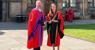 Author Douglas Stuart and Olympian Laura Muir given honourary degrees from Glasgow University