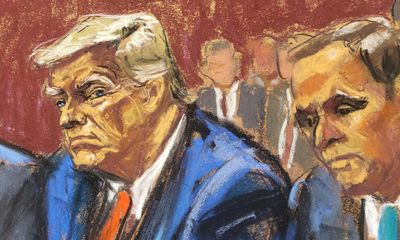 Wall Street bro or monstrous gargoyle? Trump court sketches varied wildly