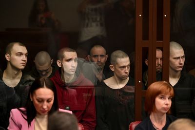 Captured Ukrainian soldiers face trial in Russia