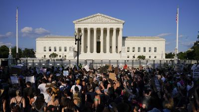 Nearly a year later, most Americans oppose Supreme Court's decision overturning Roe