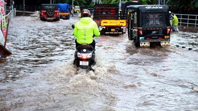 Faulty drains cause water logging at stadium junction