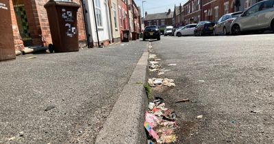 Sneinton's 'dirtiest street' blighted by rubbish as people 'dump bottles and litter'
