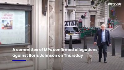 Tory civil war spirals as MPs given vote on Boris Partygate report