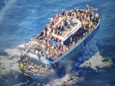 Dozens are dead and hundreds feared missing from migrant ship sinking off Greece
