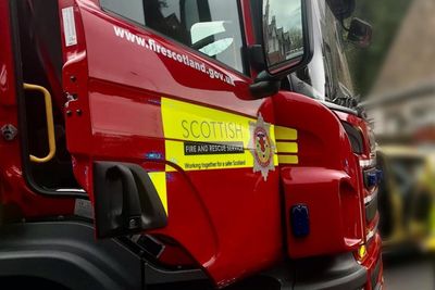 Firefighters work through night tackling blaze at block of flats