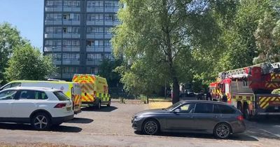 Police searching for woman after fire broke out in her tower block flat