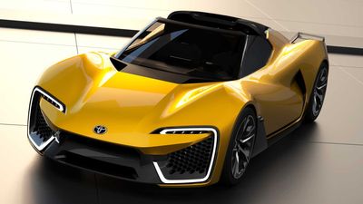 Toyota Testing GR Electric Sports Car With Manual Gearbox