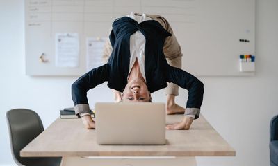 Desk yoga: is this the best way to de-stress in the office?