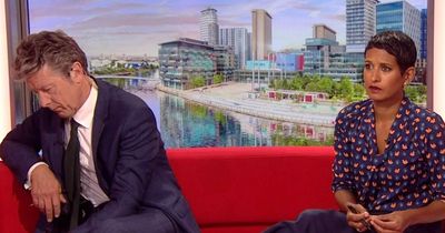 BBC Breakfast's Naga Munchetty kicks co-star Charlie as he makes on-air blunder