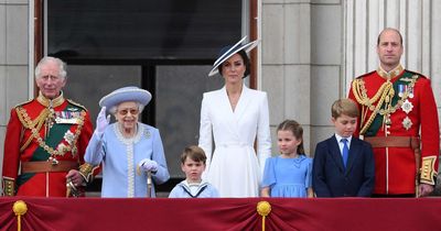 Which royals will step out on the Palace balcony for the King's first Trooping the Colour?