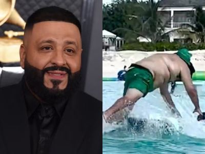 DJ Khaled shares video of foilboarding accident that left him ‘in so much pain’