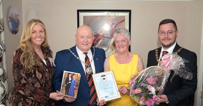 North Lanarkshire's deputy provost and wife celebrate diamond wedding in style