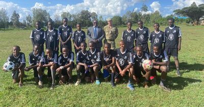 Kenyan schoolkids become Ayr United's newest fans