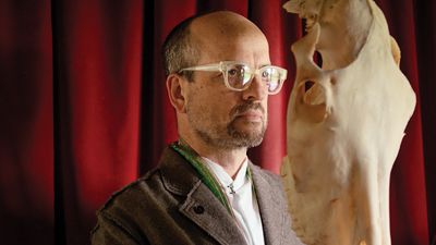 Bone flutes, pelvis banjo and a horse semen shaker: how Matthew Herbert made an entire album using a horse skeleton