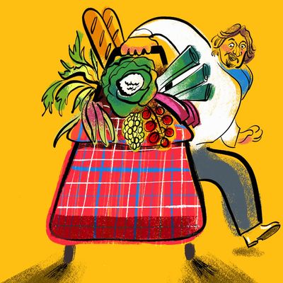 My shopping bags were too heavy. Could I embrace the obvious solution?