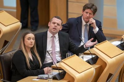 Douglas Ross and Humza Yousaf eventually trade blows after initial truce