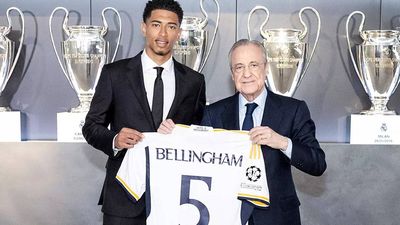 Jude Bellingham paying 'homage' to Zidane with Madrid No. 5 shirt