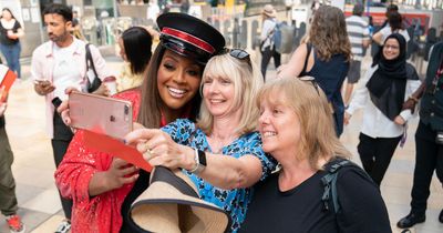 Alison Hammond spotted at train station dressed as ticket inspector