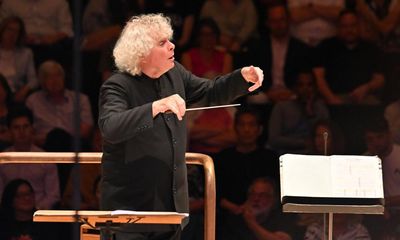 LSO/Rattle review – wistful and life-enhancing, a terrific farewell for the departing chief