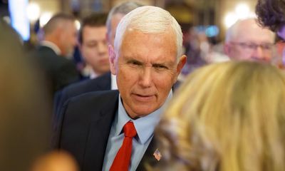 ‘Pretty disrespectful’: rightwing radio host scolds Pence for not saying he’d pardon Trump