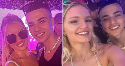 Junior Andre bombarded with bikini-clad fans during wild 18th birthday in Ibiza