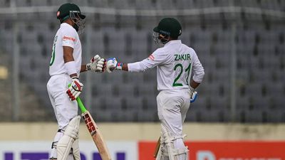 Zakir Hasan, Najmul Hossain fifties give Bangladesh huge lead over Afghanistan in one-off Test