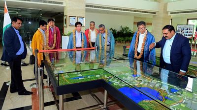 Japan External Trade Organisation delegation visits Sri City in Andhra Pradesh