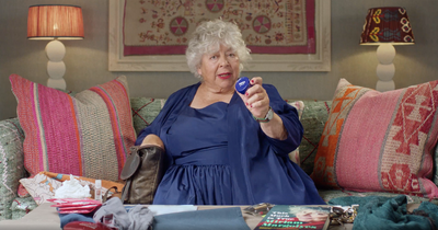 Miriam Margolyes shares what’s inside her tote bag including £1.99 item ‘every girl needs’