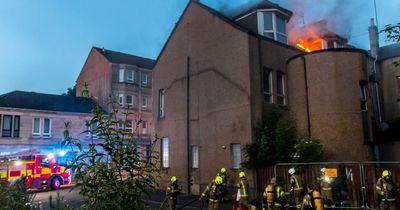 Police probe launched after derelict Paisley building set alight by firebugs