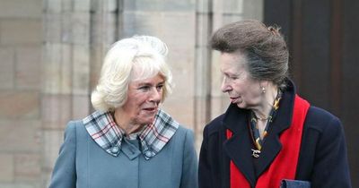 The forbidden romance between Princess Anne and Queen Camilla's ex-husband