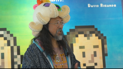 Japan's rock star artist Takashi Murakami gives FRANCE 24 private tour of new French show