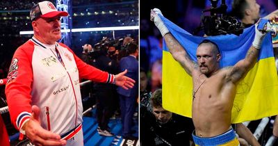 John Fury demands apology from Oleksandr Usyk before he can fight son Tyson