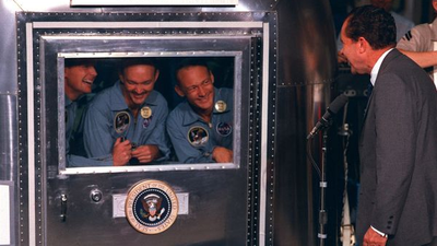 The Apollo moon landing was real, but NASA's quarantine procedure was not