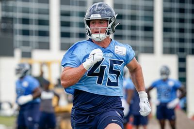 Titans’ Chance Campbell talks lost 2022 season, carving out a role in 2023