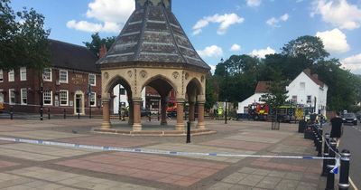 Police set up major cordon in Bingham town centre