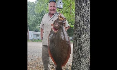 Connecticut angler lands massive, record-setting flounder