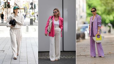 How to style linen pants for work according to a style expert