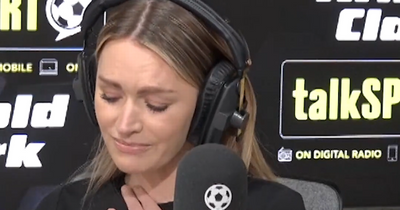 'Emotional' Laura Woods delivers classy five-minute speech as she announces talkSPORT exit live on air