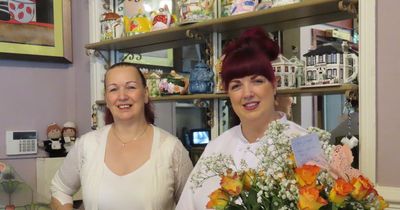 Tiny teashop where staff dress up like it's the 1900s
