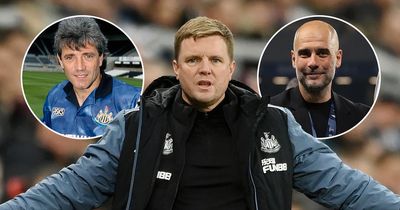 Eddie Howe can already be compared with Newcastle legend Keegan - and genius Pep is next target