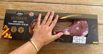 Review: I tried Lidl's Tomahawk steak ahead of Father's Day and it was bigger than my head