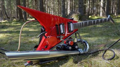 This YouTuber has built a guitar that runs on gas (and it’s a health and safety nightmare)