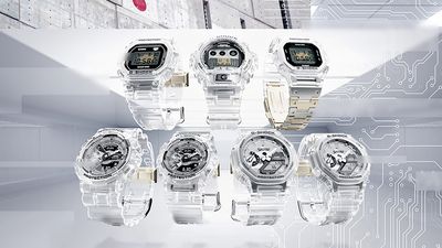 G-Shock Clear Remix range takes the classics and makes them see-through