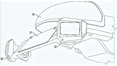 Do These Kymco Radar Sensor Patent Images Give A Glimpse Of Future Bikes?