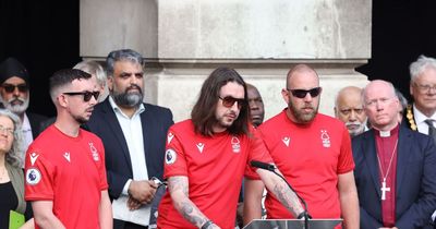 Chorus of 'You Reds' in touching tributes paid to Ian Coates who died in Nottingham attacks